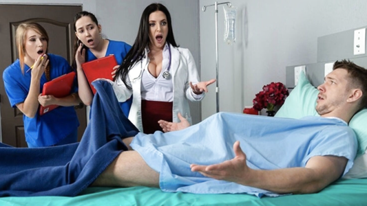 Врач учит практиканток находить зачатки простатита при помощи секса