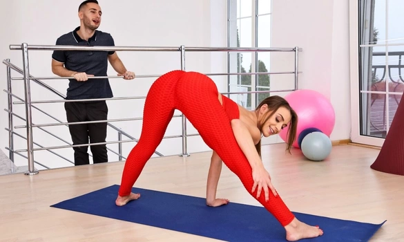 Пришлось прекратить физкультуру и дать своему парню!