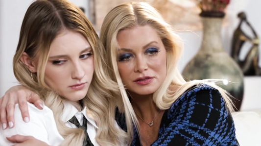 Нежный и любящий секс с мачехой