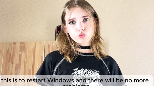 Можешь трахать мою киску, но сделай компьютер...